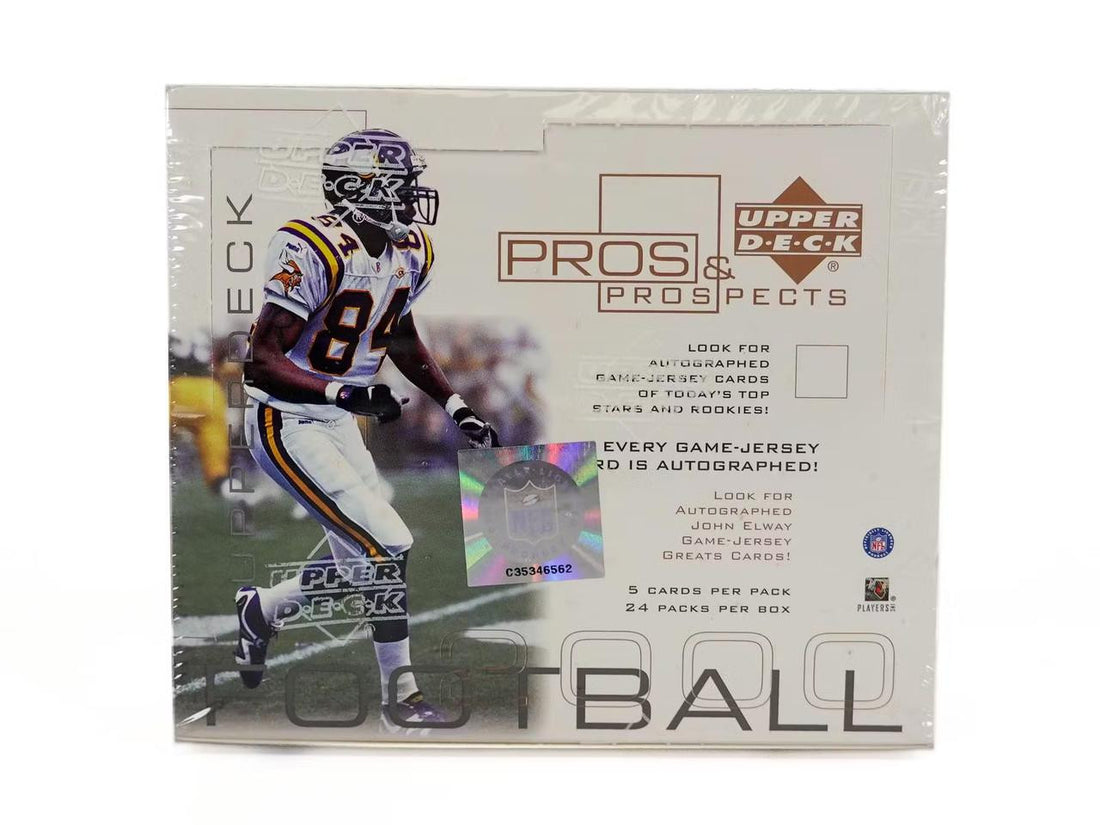 2000 Upper Deck Pros & Prospects Football Hobby Box