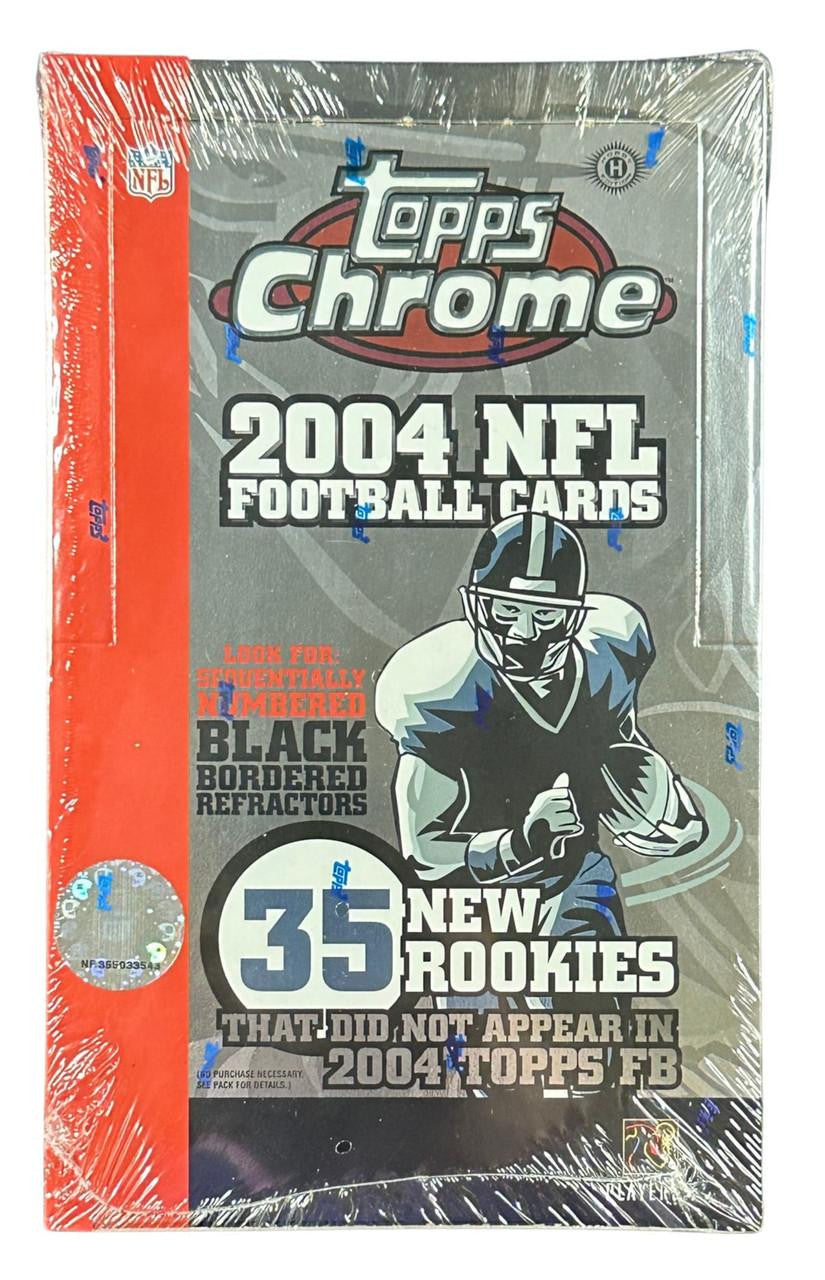 2004 Topps Chrome Football Hobby Box