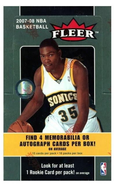 2007/08 Fleer Basketball Hobby Box