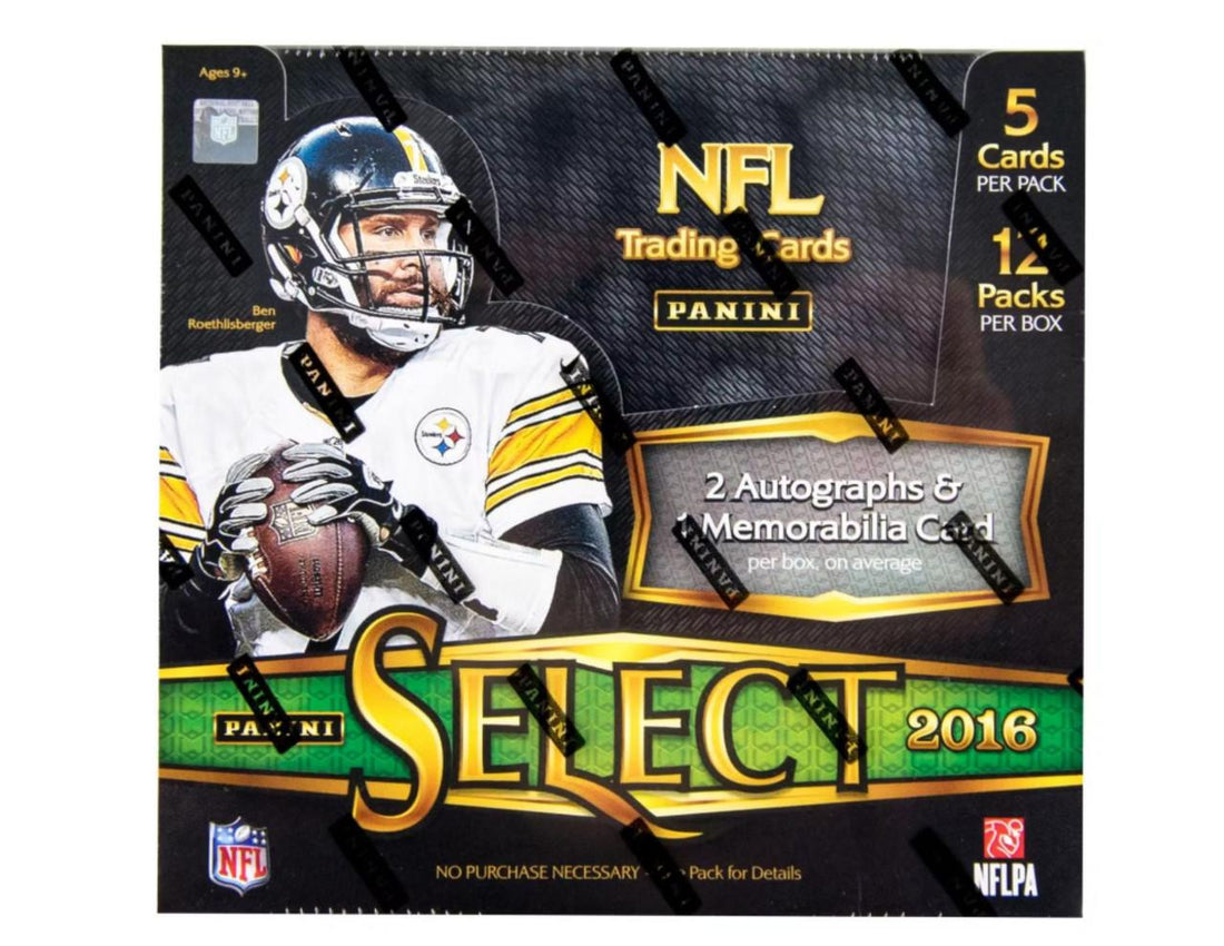 2016 Panini Select Football Hobby Box