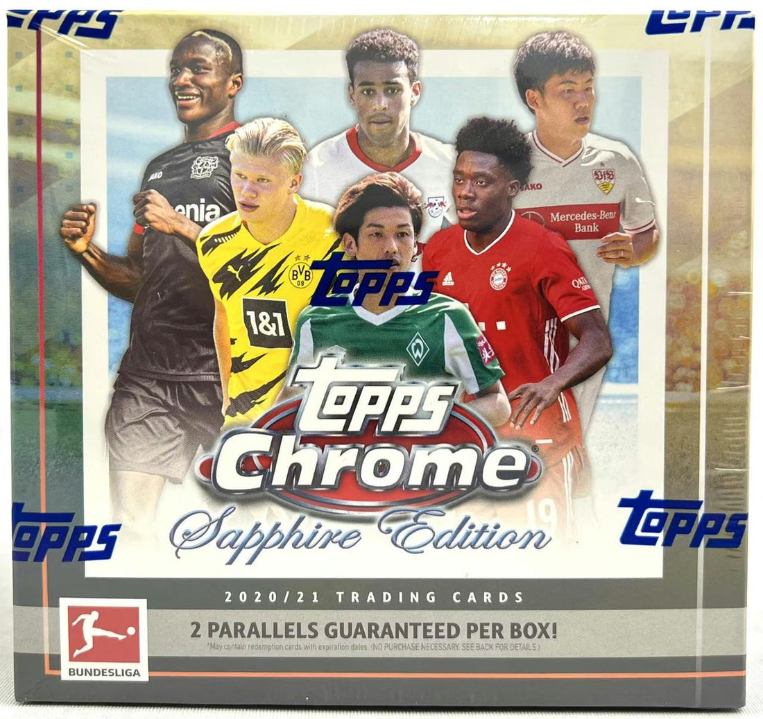 2020/21 Topps Chrome Bundesliga Soccer Sapphire Edition Box
