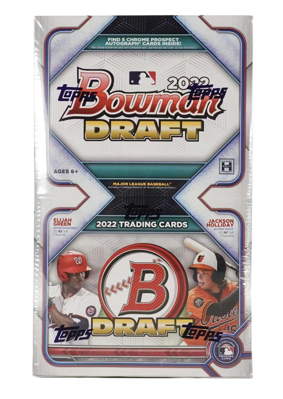 2022 Bowman Draft Baseball Super Jumbo Box