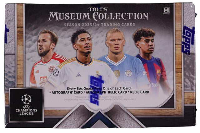 2023/24 Topps UEFA Club Competitions Museum Collection Soccer Hobby Box