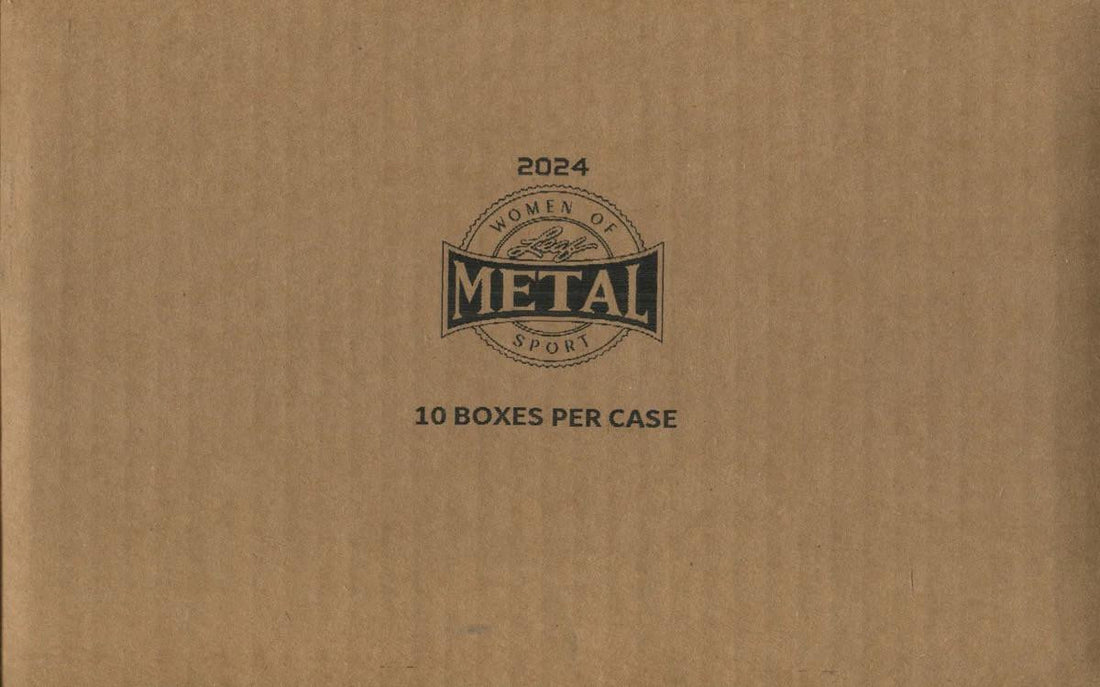 2024 Leaf Metal Women of Sport Hobby 10 Box Case