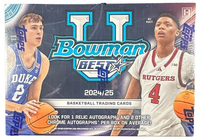 2024/25 Bowman University's Best Basketball Breaker's Delight Box