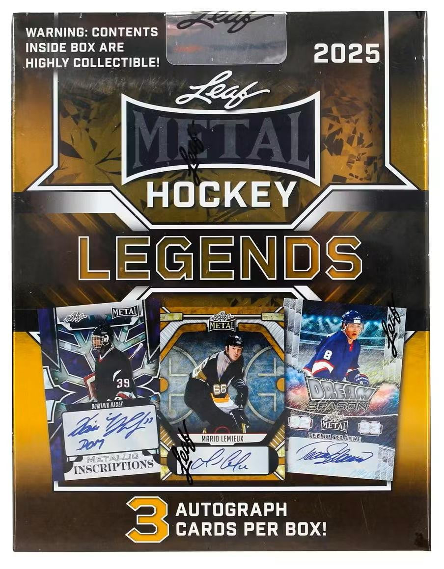 2025 Leaf Legends Metal Hockey Box