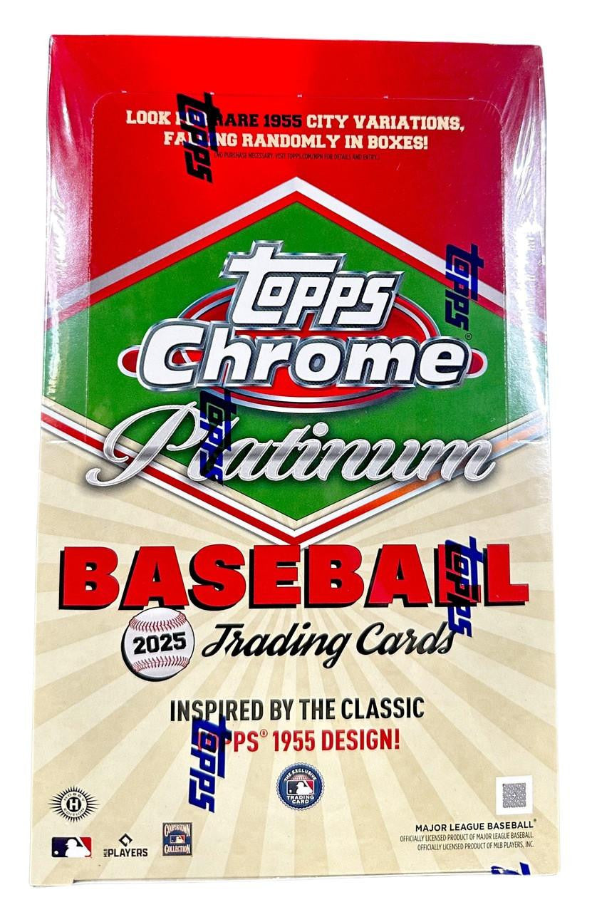 2025 Topps Chrome Platinum Anniversary Baseball Hobby Box