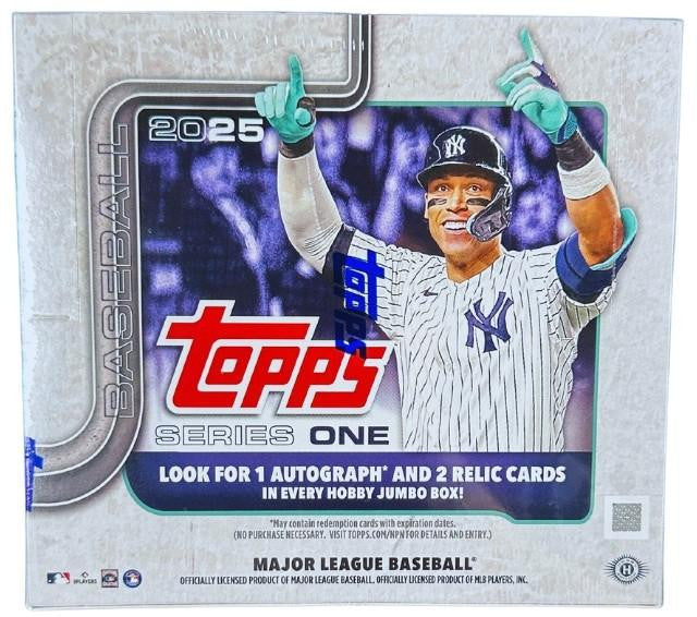 2025 Topps Series 1 Baseball Jumbo Box