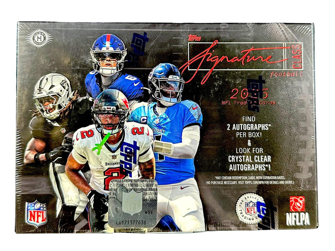 2025 Topps Signature Class Football Hobby Box