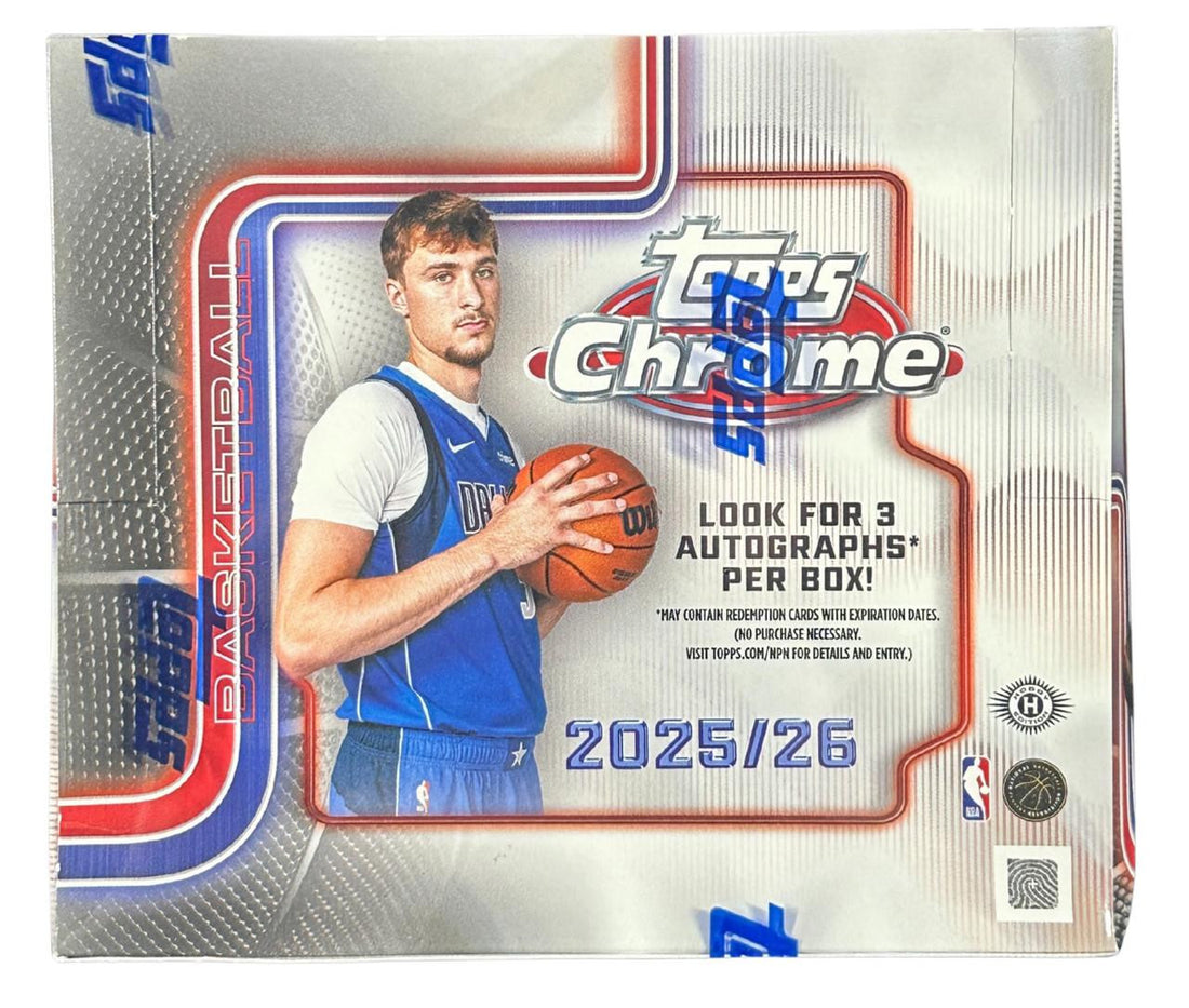 2025/26 Topps Chrome Basketball Jumbo Box