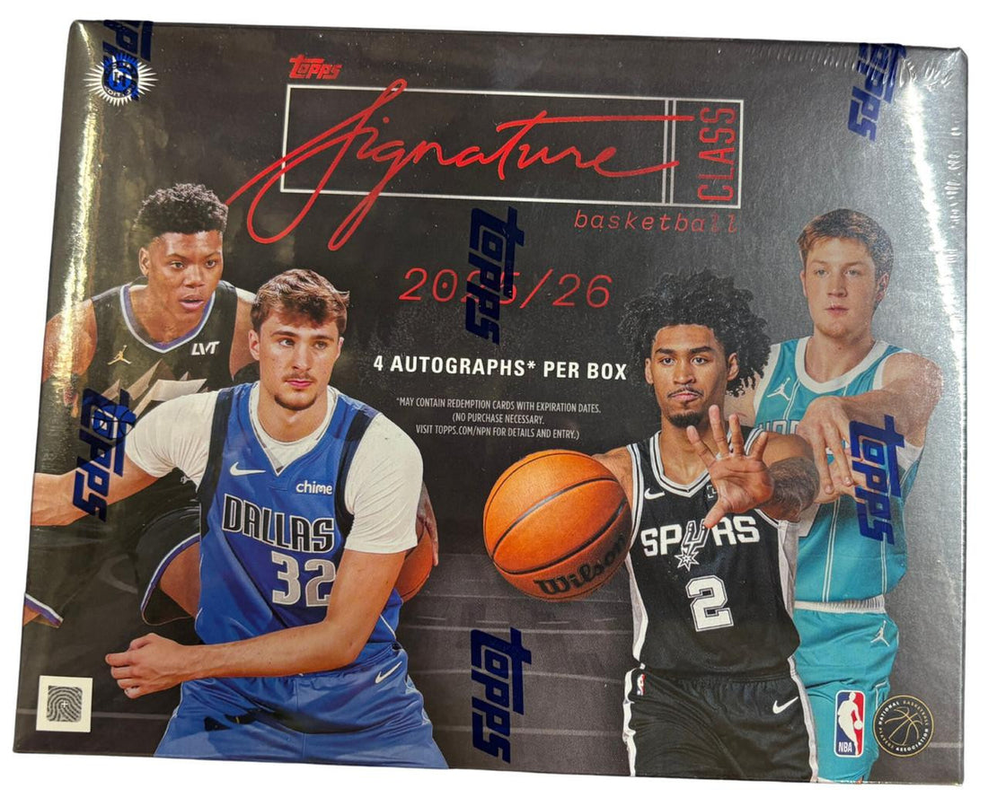 2025/26 Topps Signature Class Basketball Jumbo Box