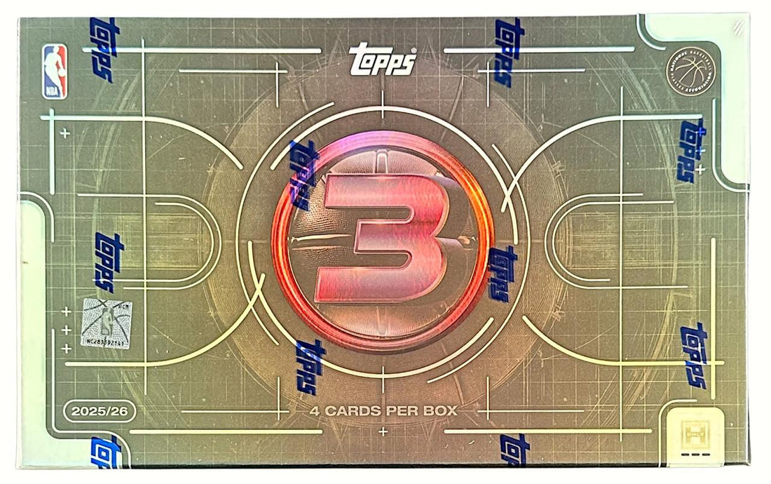 2025/26 Topps Three Basketball Hobby Box