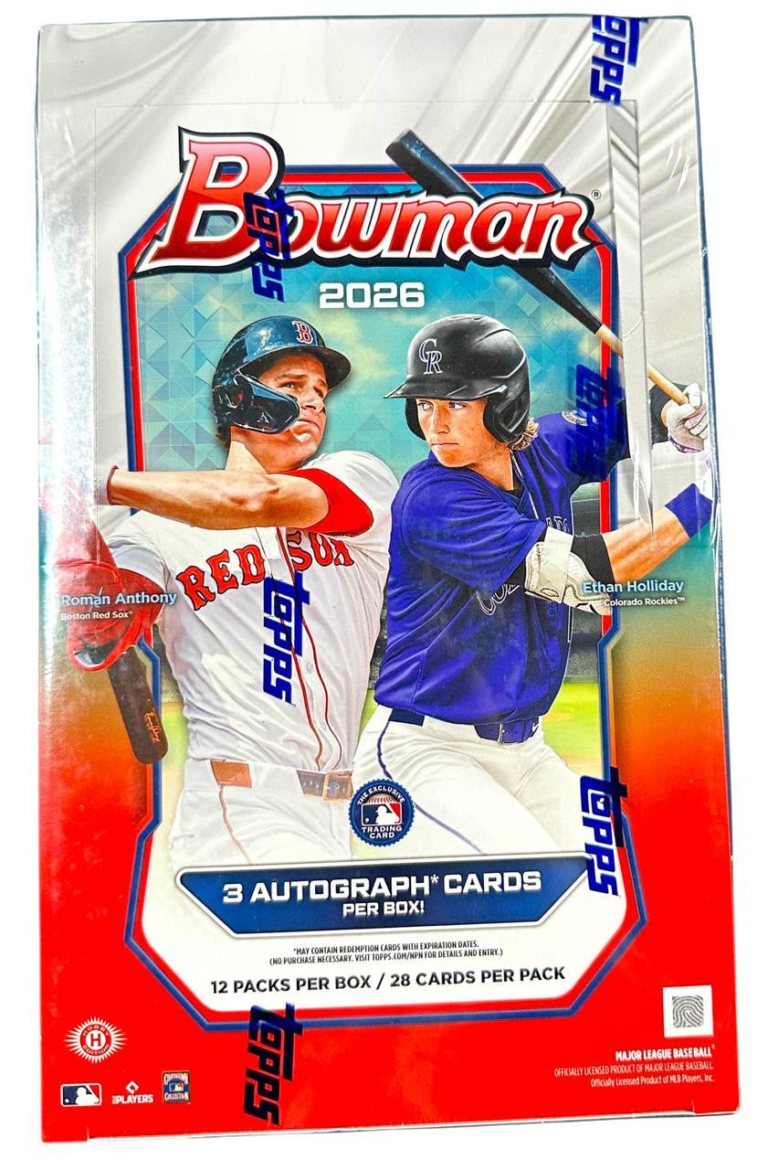 2026 Bowman Baseball Jumbo Box