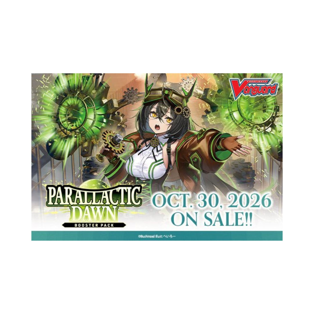 Cardfight Vanguard Divinez BT16 Parallactic Dawn Booster Box | 16 Packs per Display, 7 Cards per Pack | Official Trading Card Game TCG | Features Vanguard, Skyride & Like a Dragon Collab Cards (PREORDER - Release Date October 30, 2026)