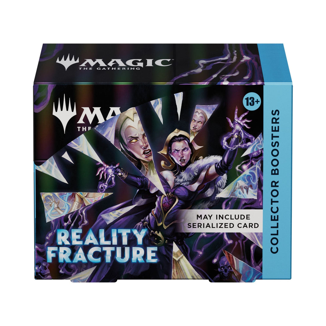 Magic The Gathering Reality Fracture Collector Booster Box Display | Premium MTG Booster Packs with Foil, Extended-Art & Borderless Cards | Trading Card Game Collectibles (PREORDER - Release Date Oct. 2, 2026)