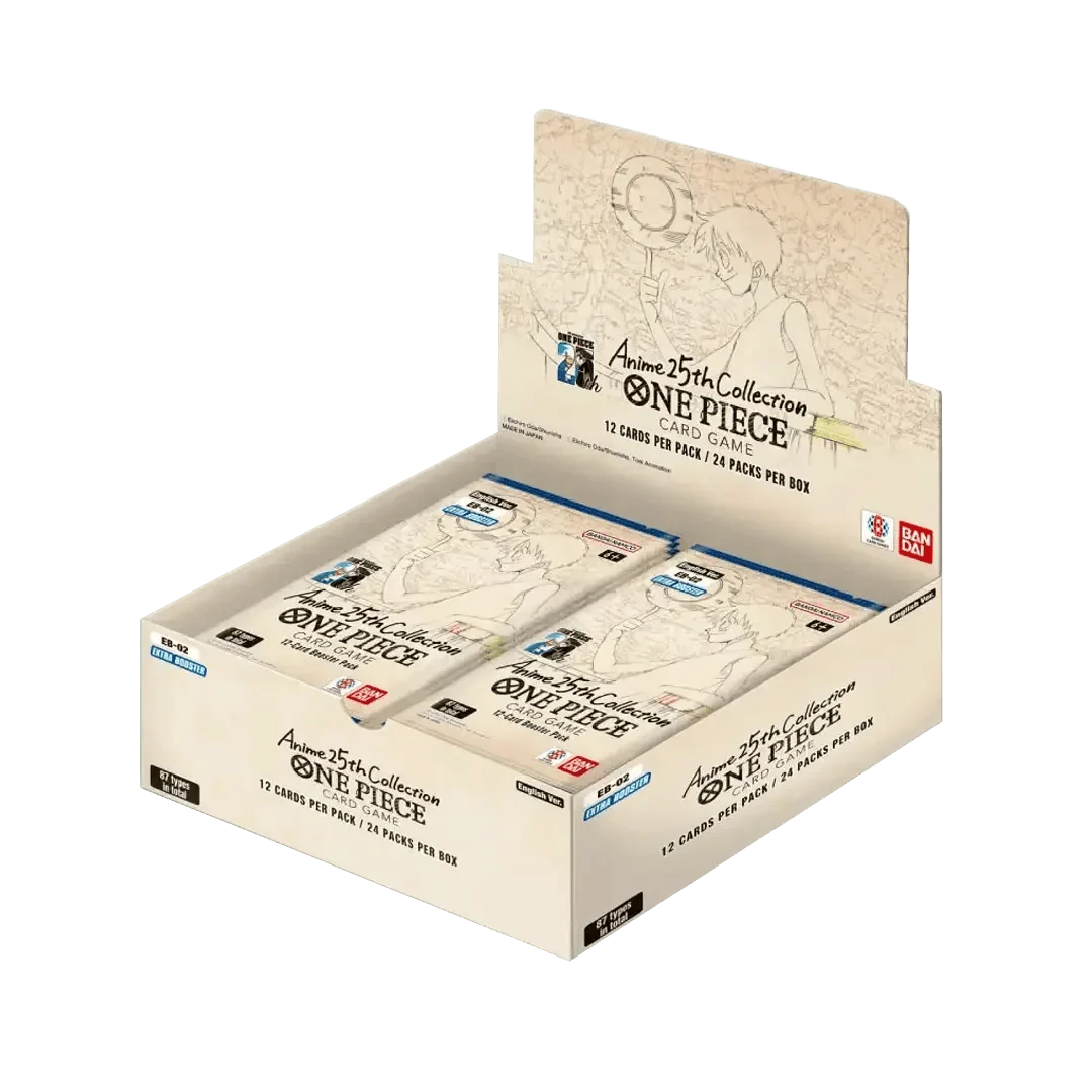 One Piece Extra Booster Anime 25th Collection (EB-02): Booster Box
