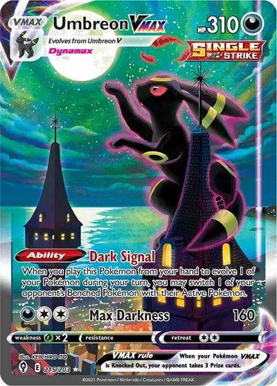 Umbreon VMAX 215/203 - Evolving Skies - Holofoil