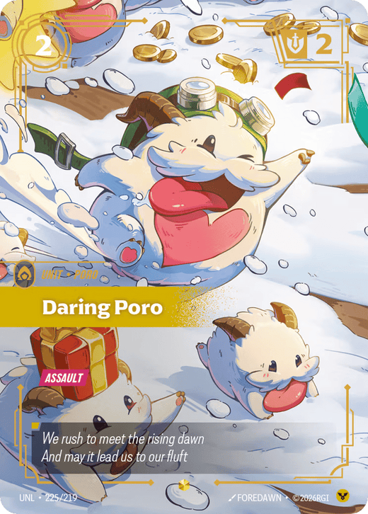 Daring Poro (Overnumbered) #225/219