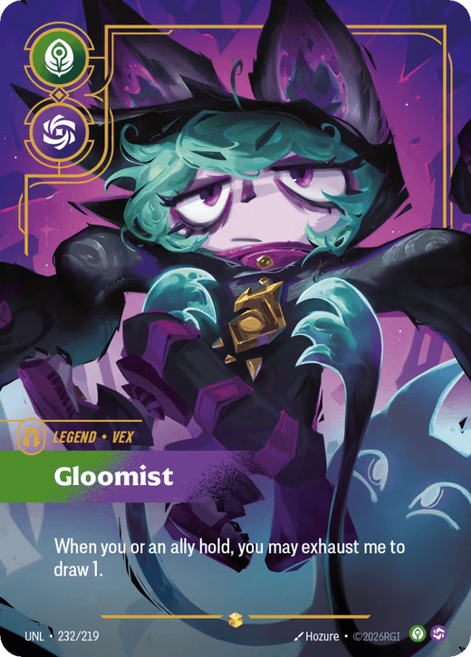 Vex - Gloomist (Signature) #232*/219