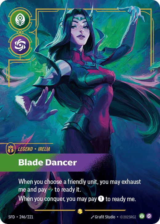 Irelia - Blade Dancer (Overnumbered) #246/221