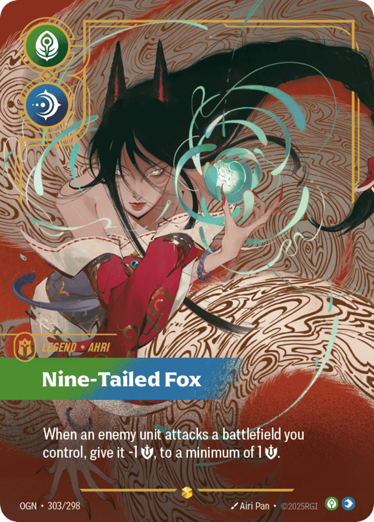 Ahri - Nine-Tailed Fox (Metal) (Prize Wall)