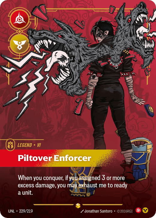 Vi - Piltover Enforcer (Signature) #229*/219