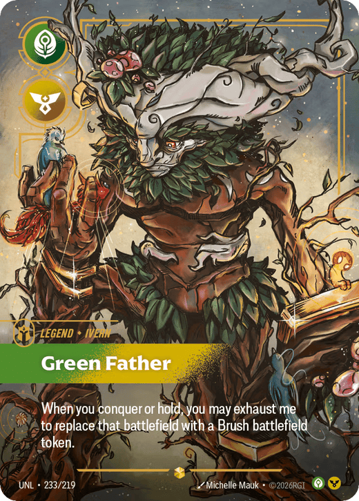 Ivern - Green Father (Signature) #233*/219