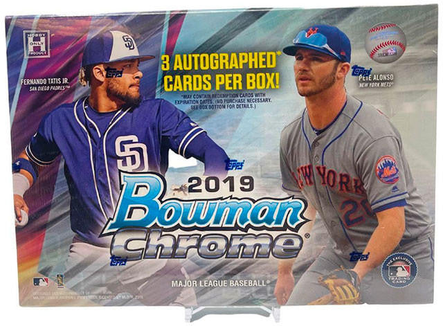 2019 Bowman Chrome Baseball HTA Choice Box