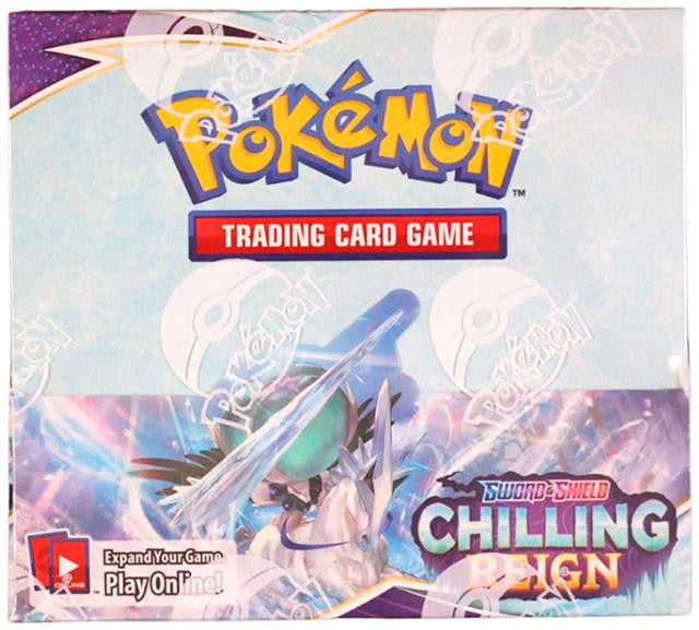 Pokemon Sword & Shield Chilling Reign Booster Box
