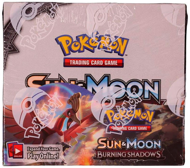 Pokemon Sun & Moon Burning Shadows Booster Box