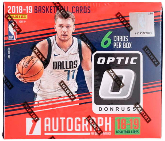 2018/19 Panini Donruss Optic Basketball Choice Box