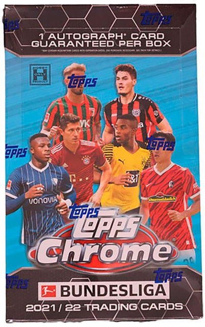 2021/22 Topps Chrome Bundesliga Soccer Hobby Box