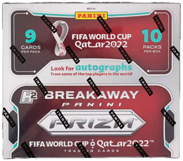2022 Panini Prizm World Cup Soccer Breakaway Box