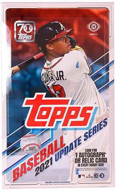 2021 Topps Update Series Baseball Hobby Box
