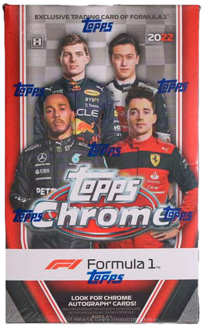2022 Topps Chrome Formula 1 Racing Hobby Box