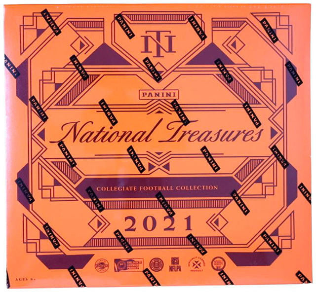 2021 Panini National Treasures Collegiate Football Hobby Box