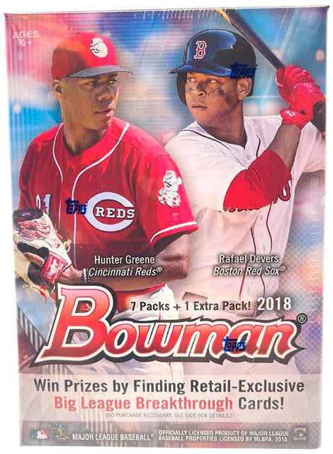 2018 Bowman Baseball Blaster Box