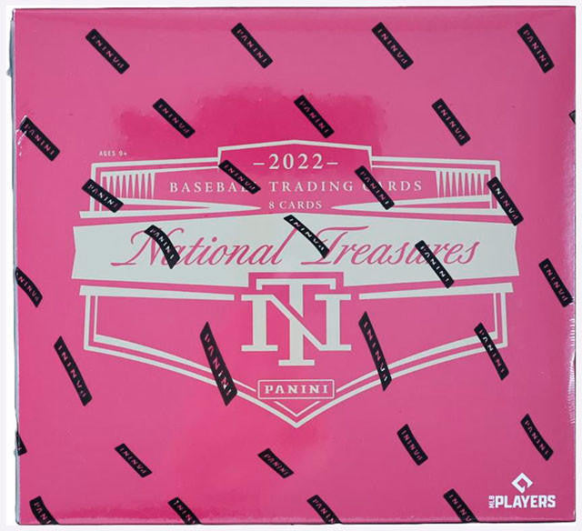 2022 Panini National Treasures Baseball Hobby Box