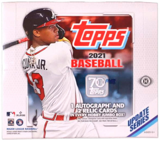 2021 Topps Update Series Baseball Jumbo Box