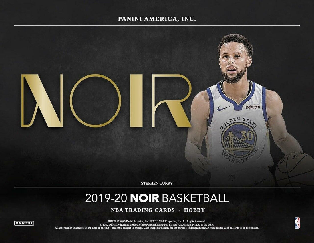 2019/20 Panini Noir Basketball Hobby Box