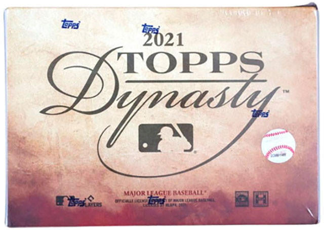 2021 Topps Dynasty Baseball Hobby Box