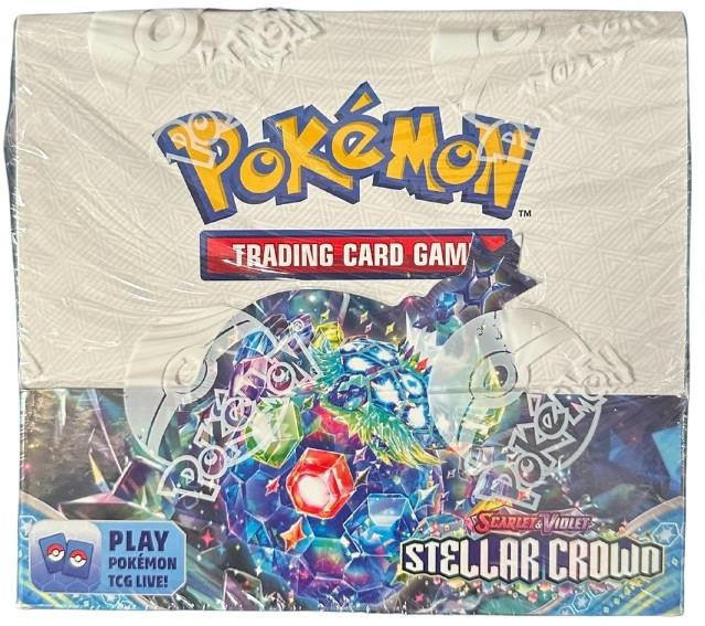 Pokemon Scarlet & Violet Stellar Crown Booster Box