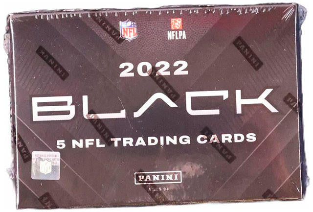 2022 Panini Black Football Hobby Box