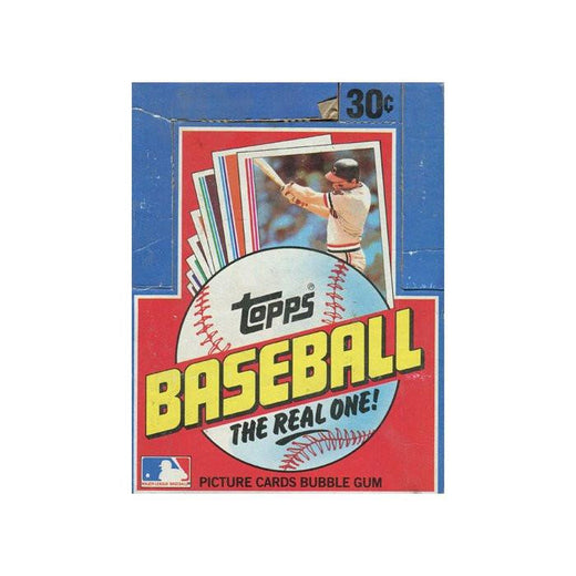 1982 Topps Baseball Wax Box