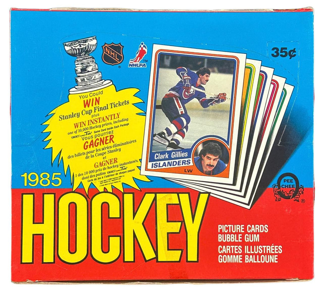 1984/85 Topps O-Pee-Chee Hockey Wax Box