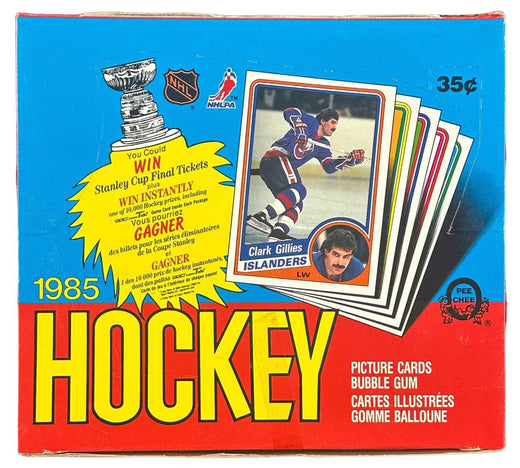 1984/85 Topps O-Pee-Chee Hockey Wax Box