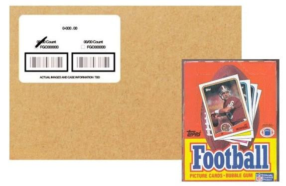 1988 Topps Football Wax 20 Box Case