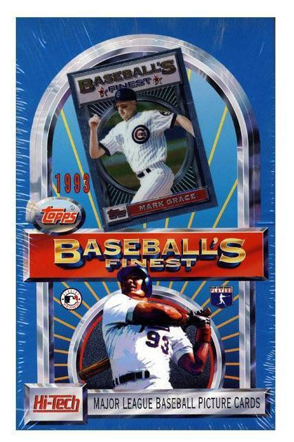 1993 Topps Finest Baseball Hobby Box