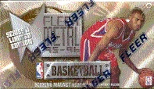 1995/96 Fleer Metal Series 2 Basketball Hobby Box
