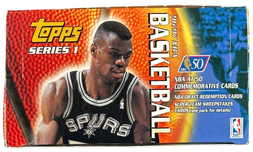 1996/97 Topps Series 1 Basketball Box